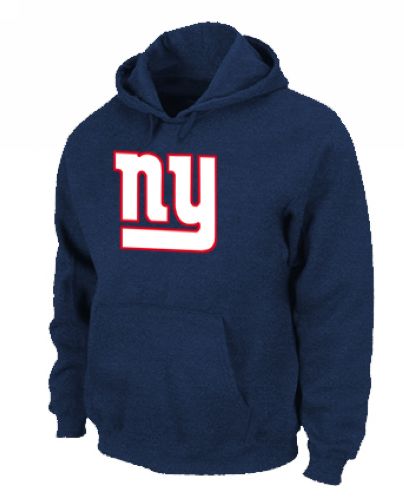 NFL Men's Nike New York Giants Logo Pullover Hoodie - Blue